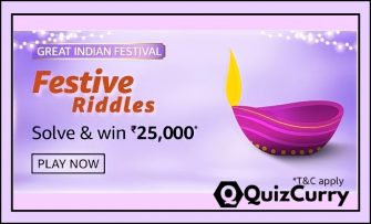 Amazon Festive Riddles Quiz Answers 30 October 2022