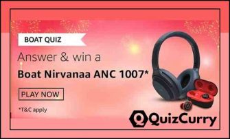 Amazon Boat Quiz Answers – Win Boat Nirvanaa ANC 1007
