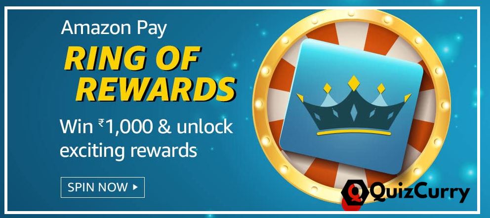 Amazon Pay Ring Of Rewards Quiz Answers Win Rewards