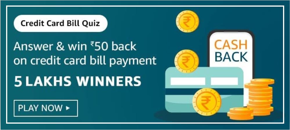 Amazon Credit Card Bill Quiz Answers
