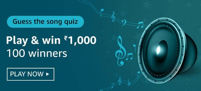 Amazon Guess the Song Quiz Answers