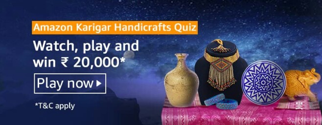 Amazon Karigar Handicrafts Quiz Answers