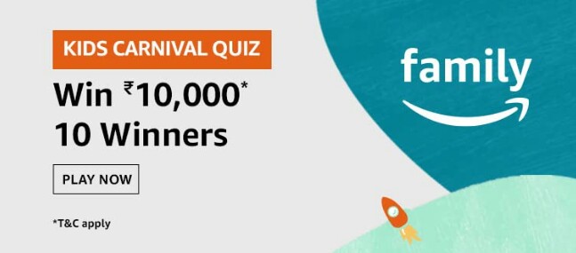 Amazon Kids Carnival Quiz Answers