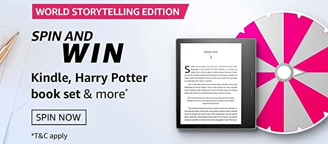 Amazon World Storytelling Edition Spin and Win Quiz Answers