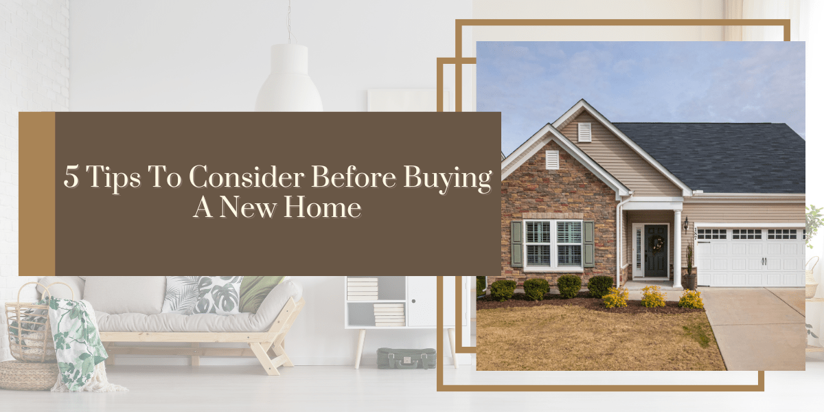 Things to Consider While Getting a New Home